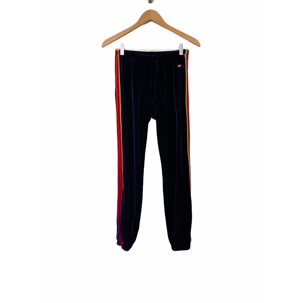 Aviator Nation Pull Up Velour Sweatpants Medium